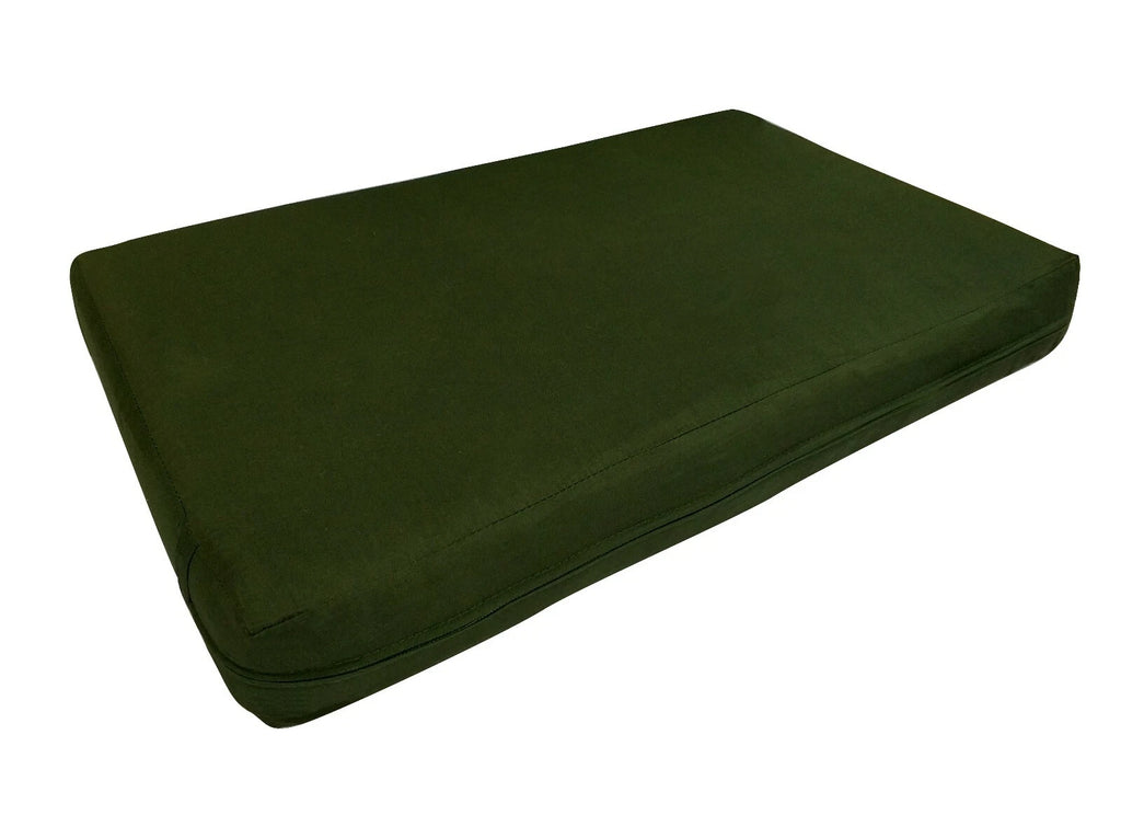 Box Square Shape Cover*100% Pure Cotton bed Soft Fine Cushion Case Custom Size