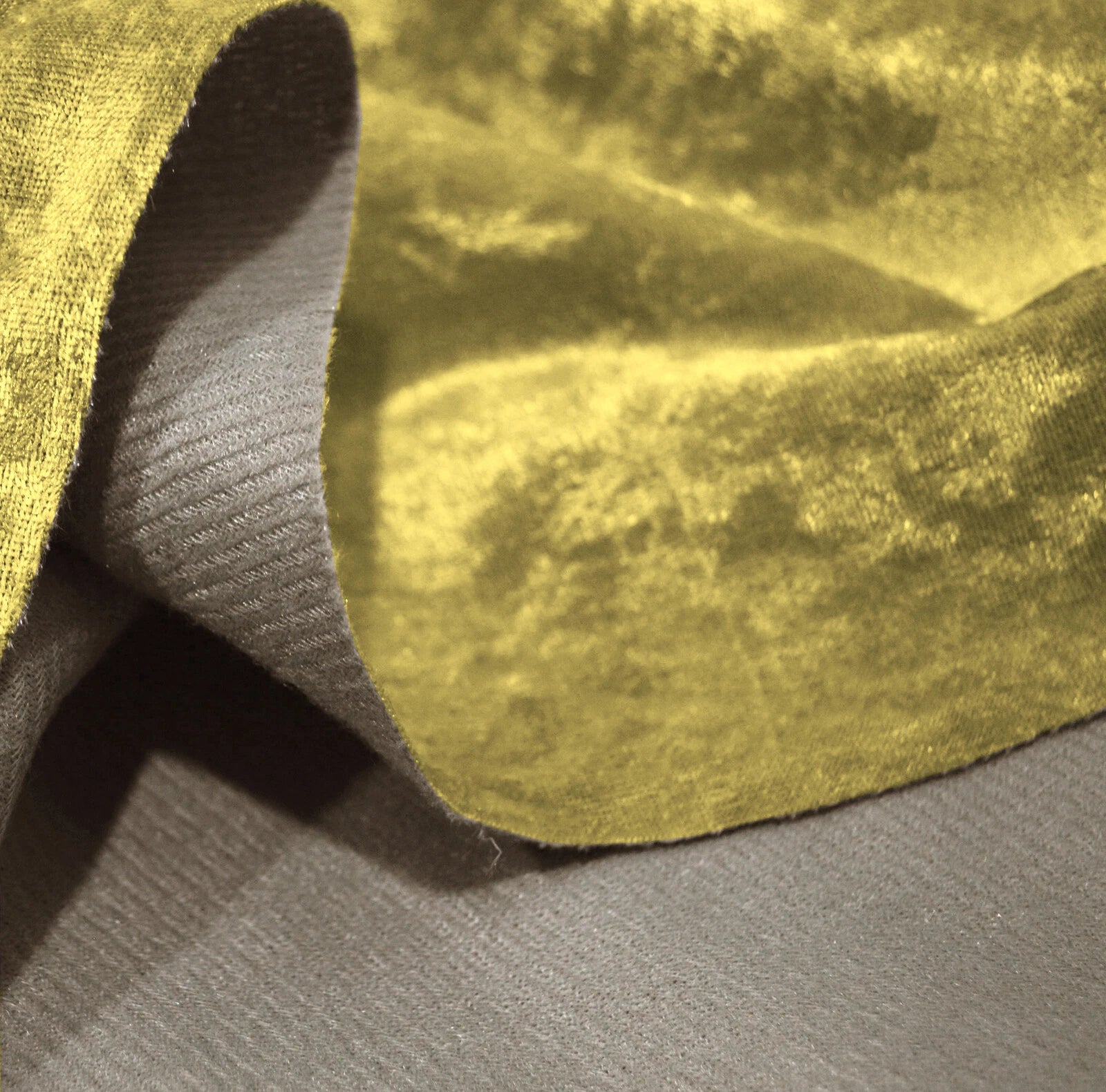Mv04 Y-Gold Shiny Velvet Sofa Seat Patio Bench Box Cushion Bolster Cover/Runner