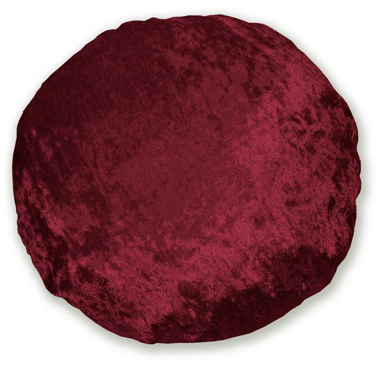 Mv25 D-Red Crushed Velvet Sofa Seat Patio Bench Box Cushion Bolster Cover/Runner