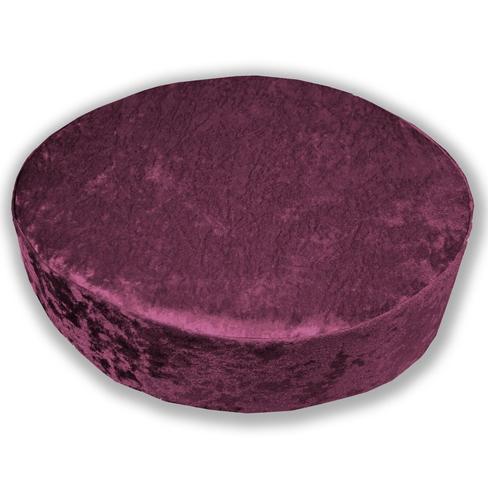 Mv13 Red-purple Crush Velvet Sofa Seat Patio Bench Cushion Bolster Cover/Runner
