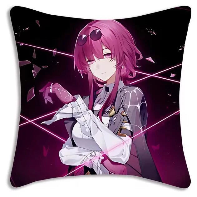 Star Rail Anime Pillow Cover Cartoon Sofa Decorative Home Printing Cushion Cover
