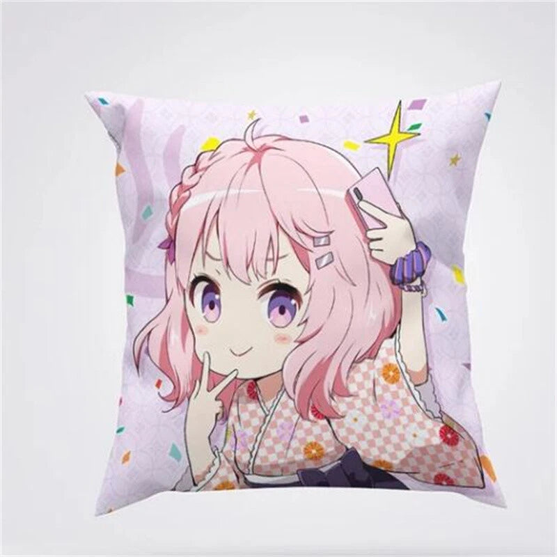 Anime Honkai Star Rail Pillowcase Print Cushion Cover Sofa Home Decor