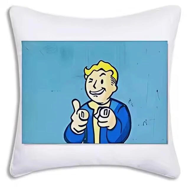 falloutS Pillow Covers Cartoon Sofa Decorative Home Printing Cute Cushion Cover