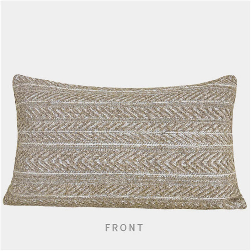 18x18in Modern Wool Blend Fabric Throw Pillow Covers Sofa Bed Cushion Cover Case