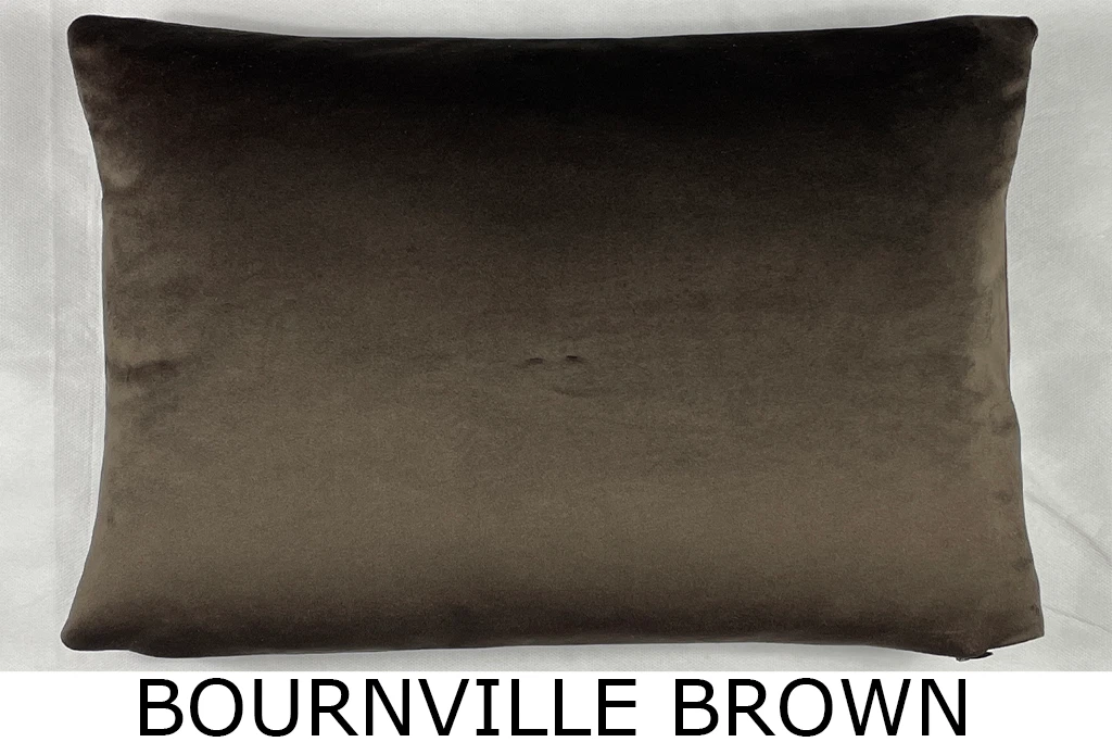 Plush Velvet Rectangle Cushion Cover Handmade Pillow Case Sofa Bed Home Decor