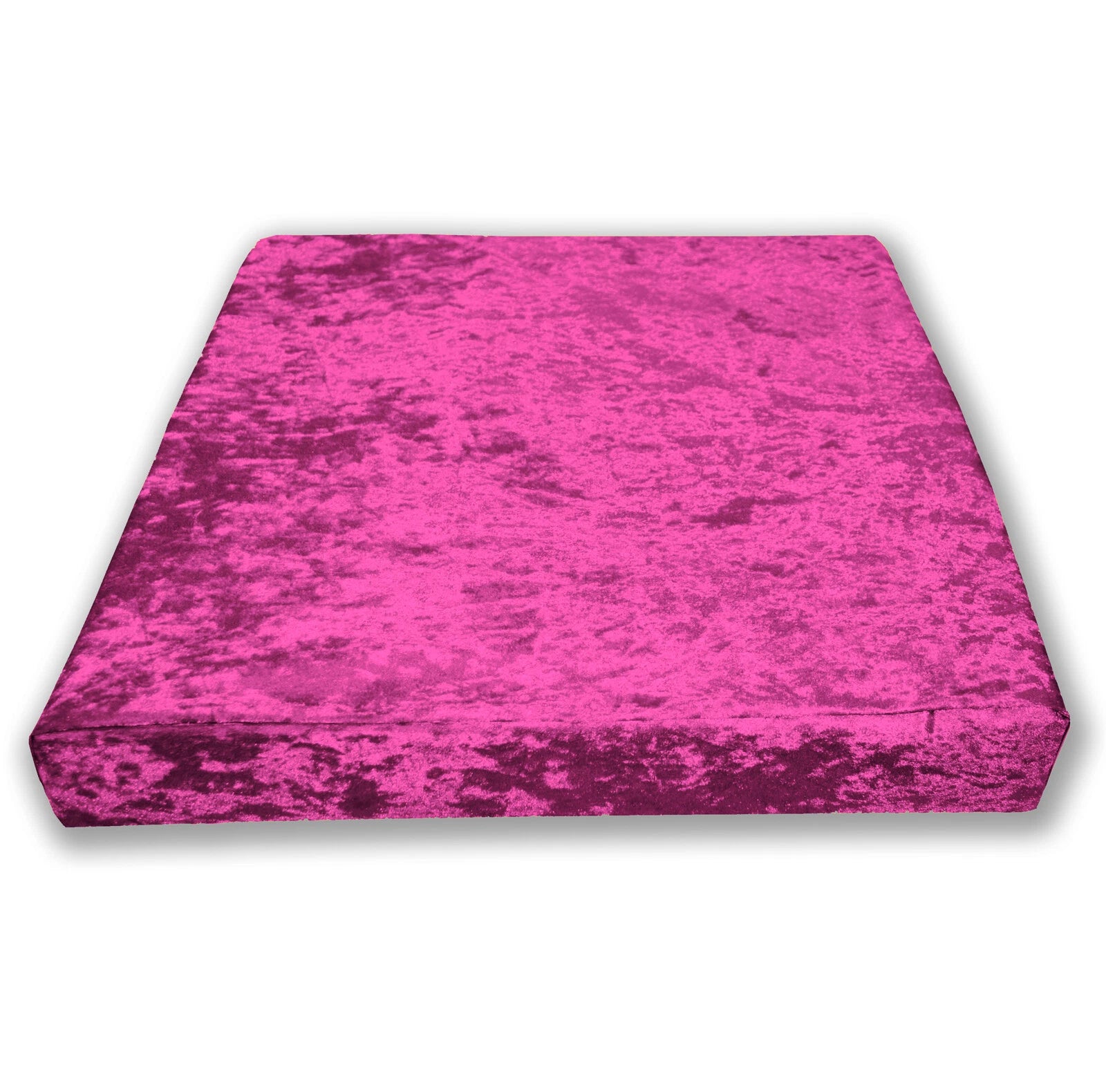 Mv99 H-Pink Crush Velvet Sofa Seat Patio Bench Box Cushion Bolster Cover/Runner