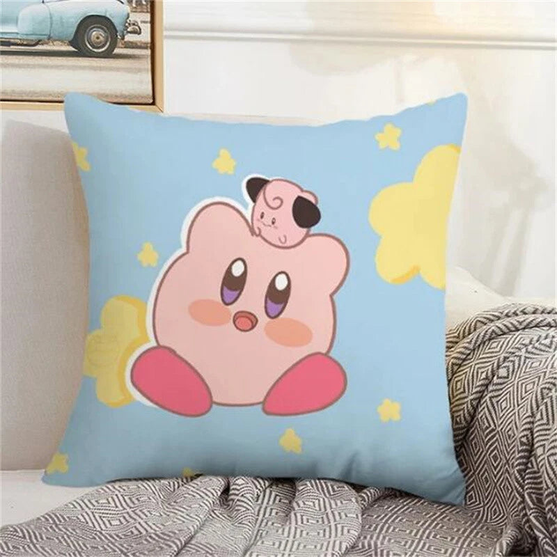 Pillow Covers Short Plush Sofa K-Kirbies Home Decoration for Living Room Cushion