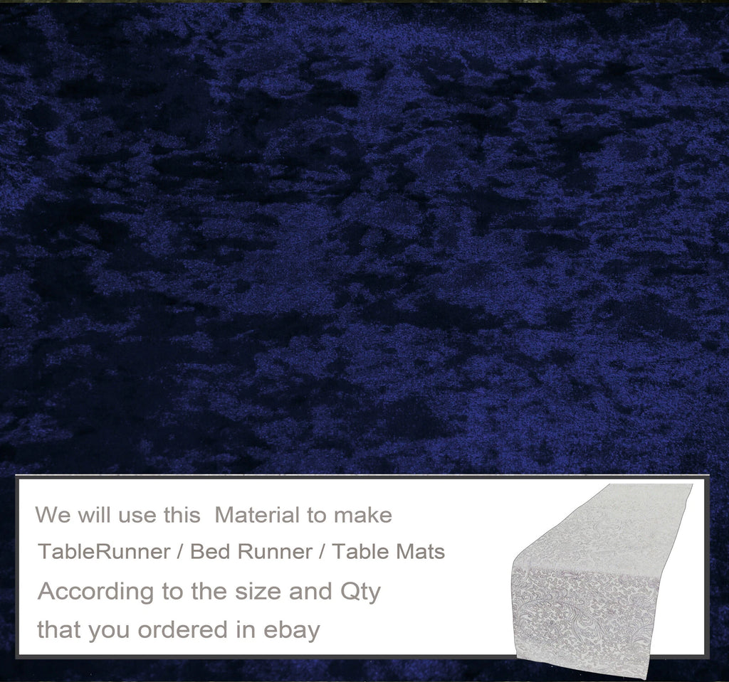 Mv35 R-Blue Crush Velvet Sofa Seat Patio Bench Box Cushion Bolster Cover/Runner