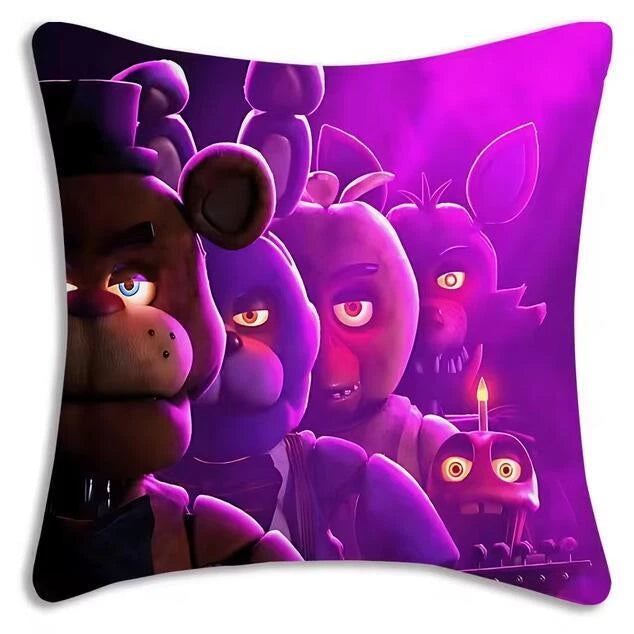 Horror Pillowcase Fnaf Square Cushion Pillow Cover Soft Sofa Car Bed Room Decor