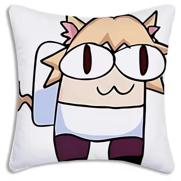 Neco Arc Pillow Covers Cartoon Sofa Decorative Home Printing Cute Cushion Cover