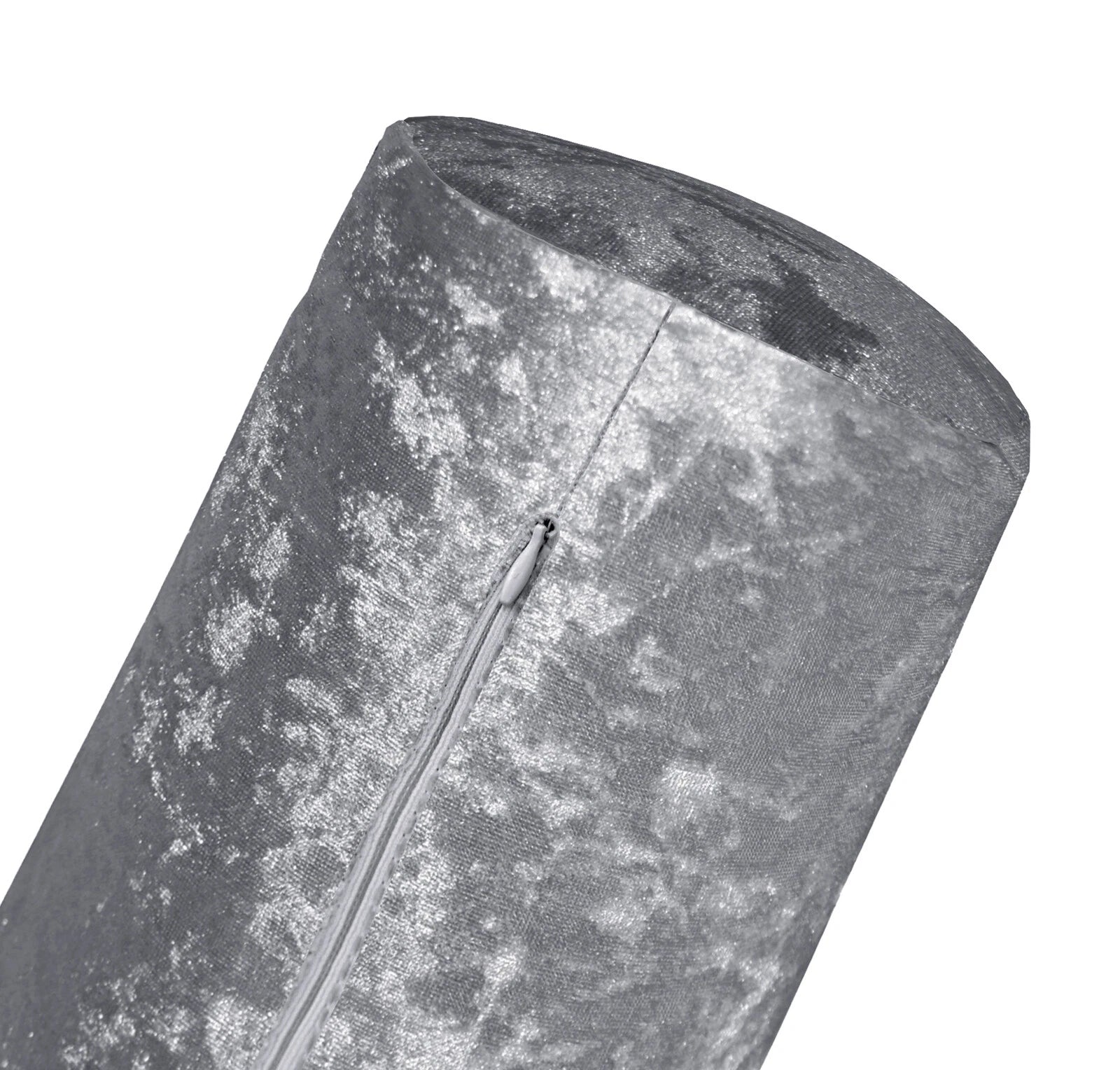Mv03 Gray Shiny Velvet Sofa Seat Patio Bench Box Cushion Bolster Cover/Runner