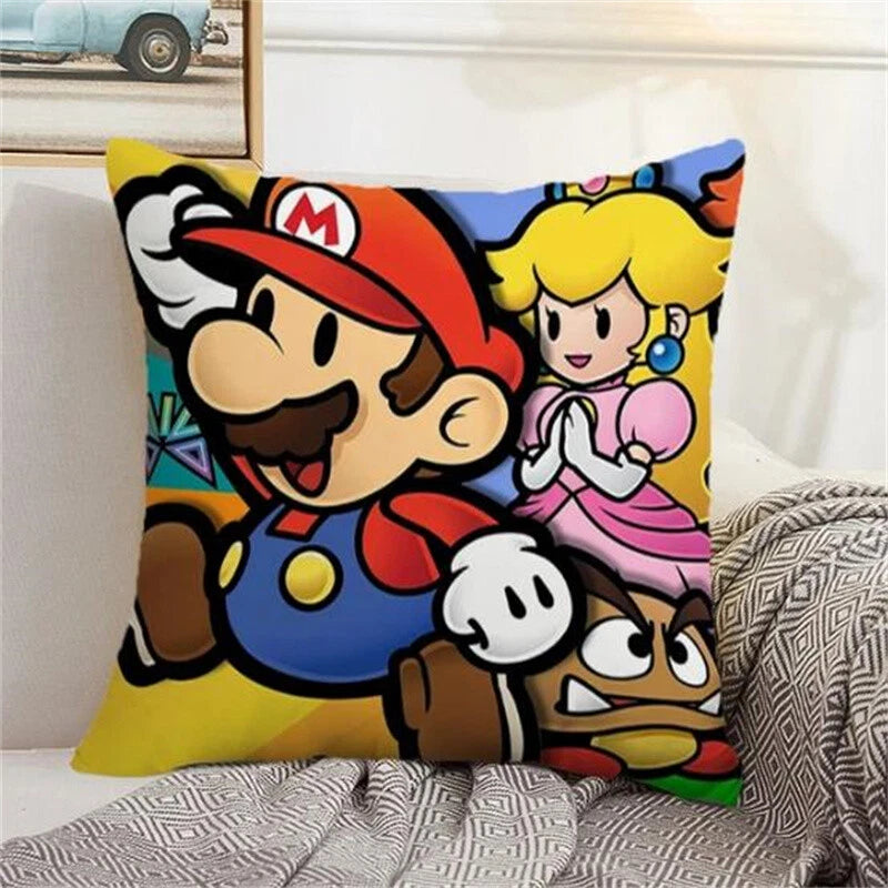 Pillowcase Cushion Cover M-marios Pillow Covers Decorative Sofa Home Decoration