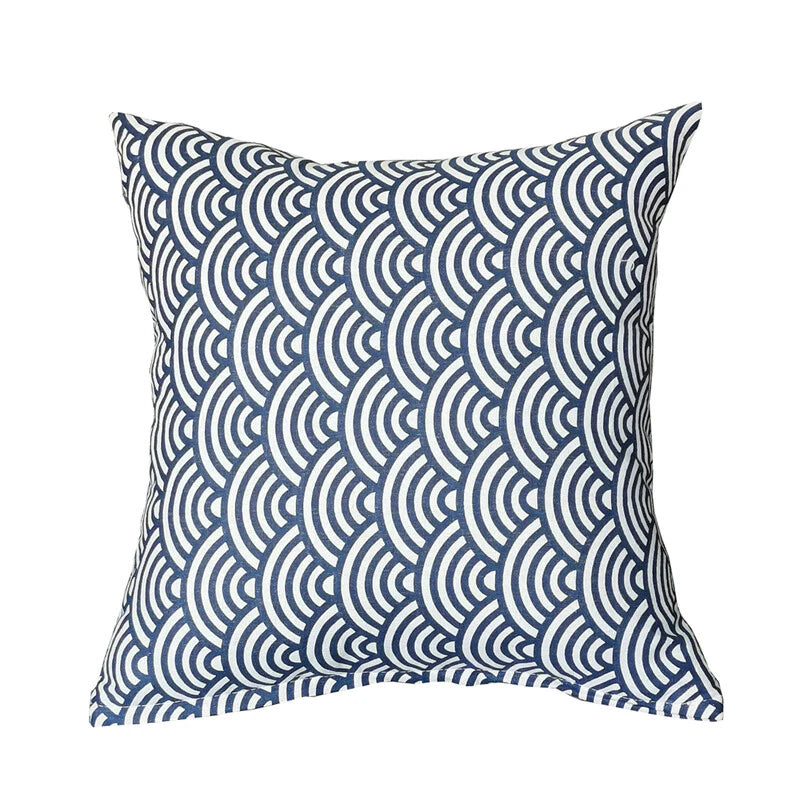 Geometric Cushion Cover Linen Throw Pillow Case Bed Sofa Car Decor 40/45/50cm