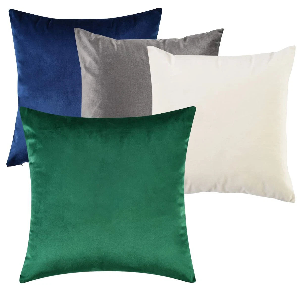 1/2Pcs Throw Pillow Covers Sofa Decor Velvet Cushion Bed Soft Cases 16/18/20" US