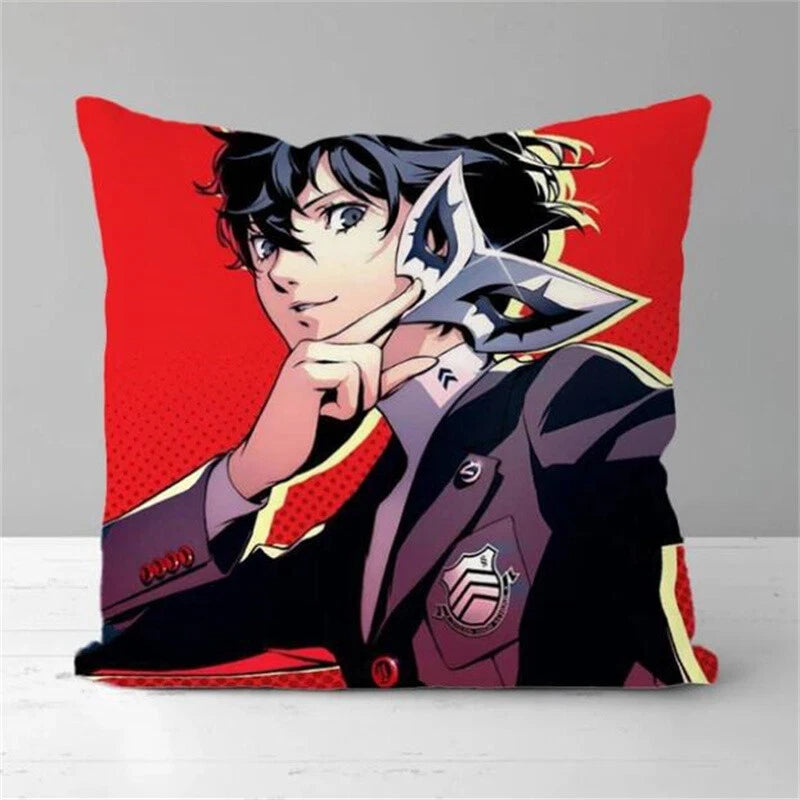 Anime Persona 5 Pillowcase Cushion Cover Sofa Decorative Cartoon Pillow Case