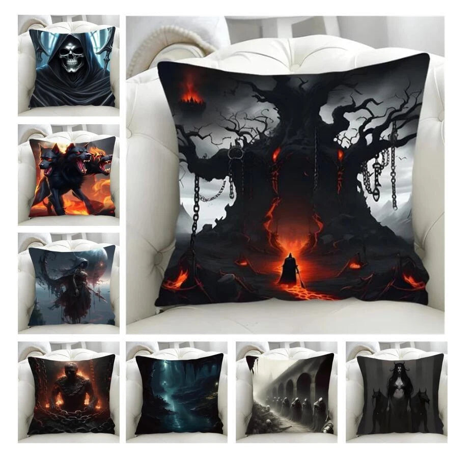 Pillowcase the Underground Cushion Cover Decor Pillowcases for Short Plush Sofa