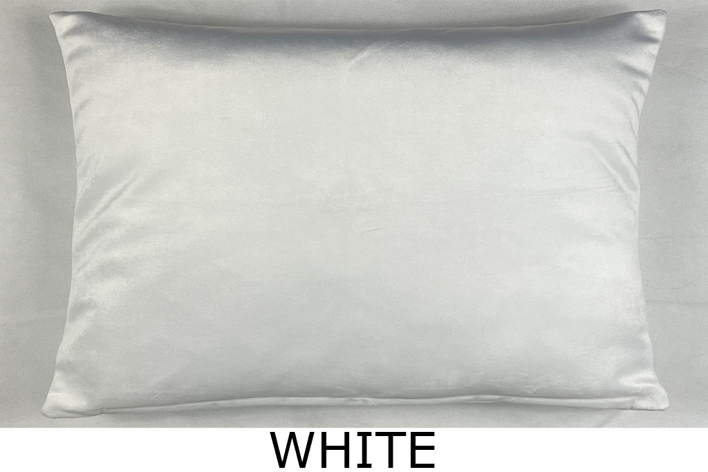 Plush Velvet Rectangle Cushion Cover Handmade Pillow Case Sofa Bed Home Decor