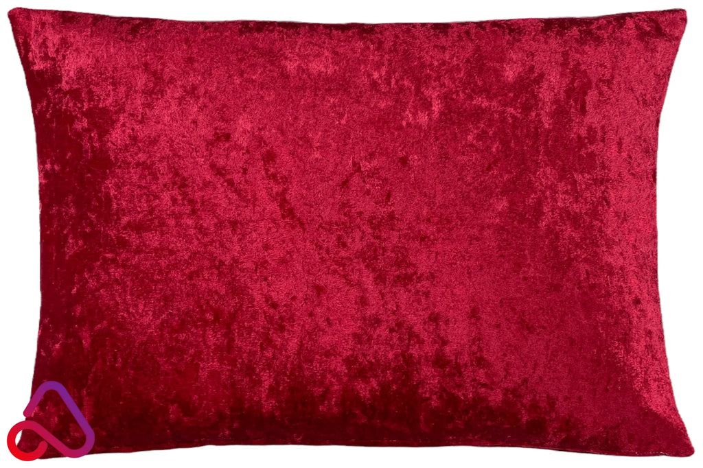 Rectangle Bling Crushed Velvet Cushion Cover Handmade Glitz Pillow Case Sofa Bed