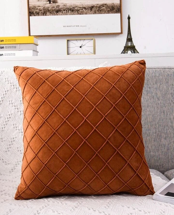 VeCushion Cover Decorative Pillowcase  for Home,Washable with Zip.