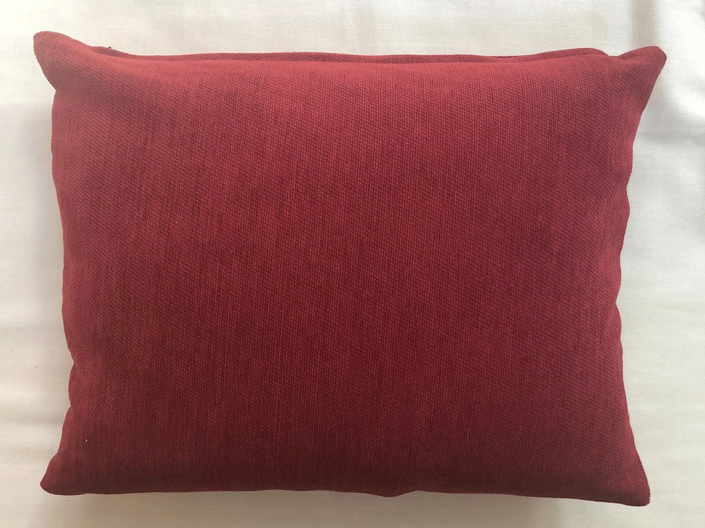 Plain Chenille Rectangle Cushion Cover Handmade Pillow Case Sofa Bed Home Decor