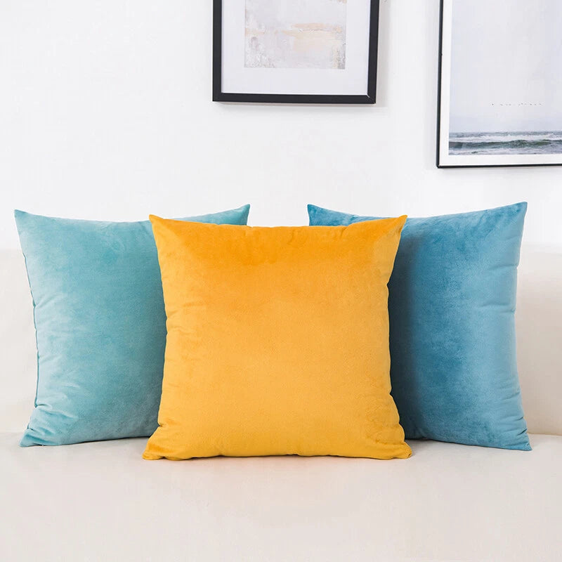 Wholesale Velvet Cushion Cover Pillowcase Pillow Case Sofa Throw Pillows Decor