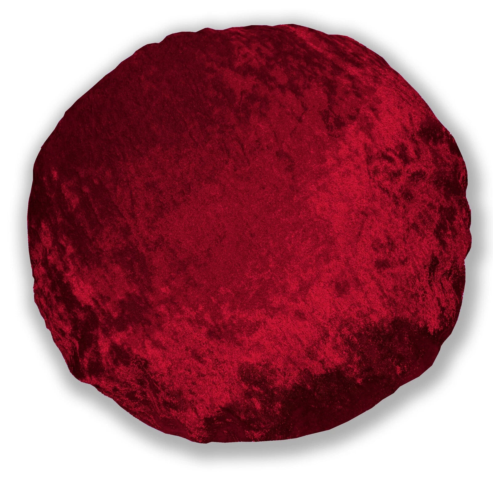 Mv27 B-Red Crushed Velvet Sofa Seat Patio Bench Box Cushion Bolster Cover/Runner