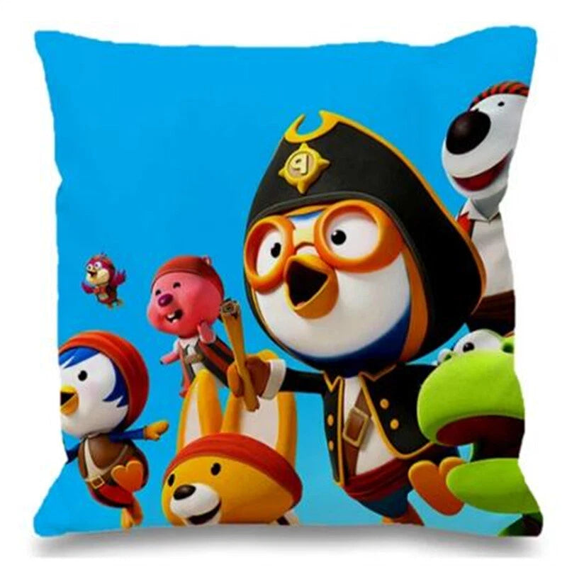 P-pororo Modern Home Products Decorative for Sofa Cushion Cover Pillowcase