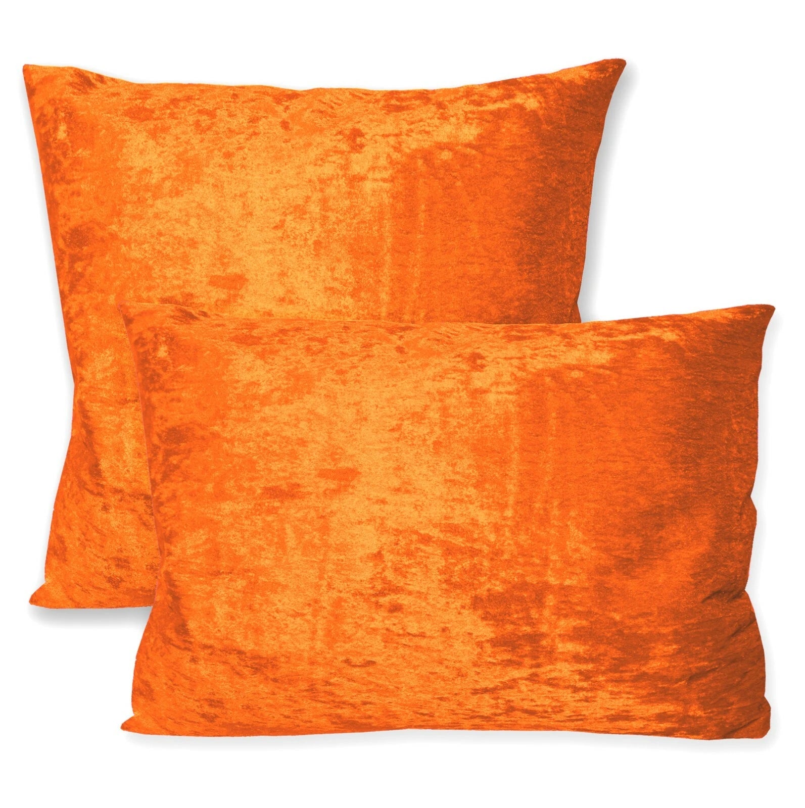 Mv100 Orange Crush Velvet Sofa Seat Patio Bench Box Cushion Bolster Cover/Runner