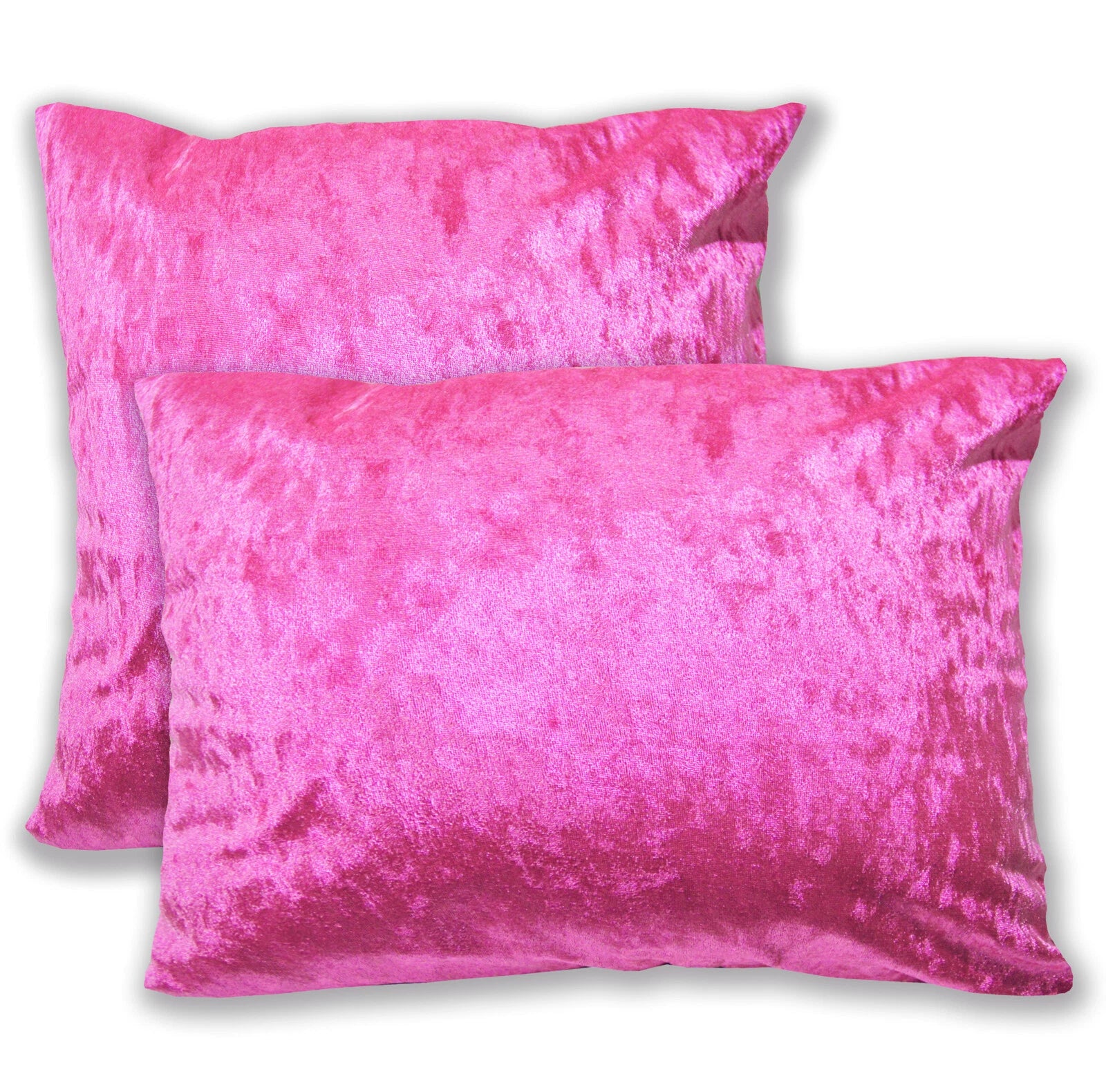 Mv99 H-Pink Crush Velvet Sofa Seat Patio Bench Box Cushion Bolster Cover/Runner