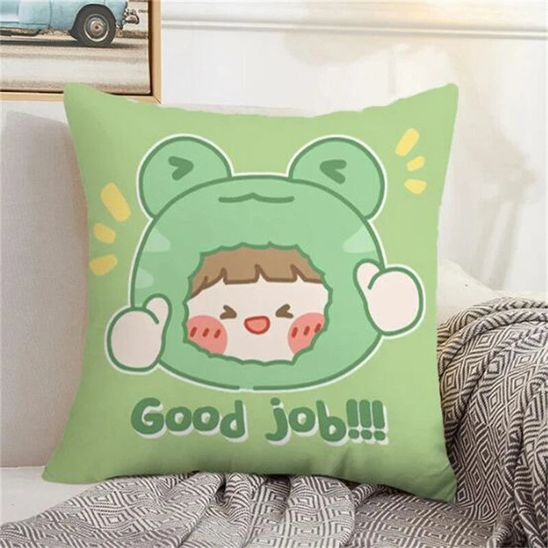 Home Decor Rorojump Pillow Cover Pillowcases for Cushion Covers Sofa Anime