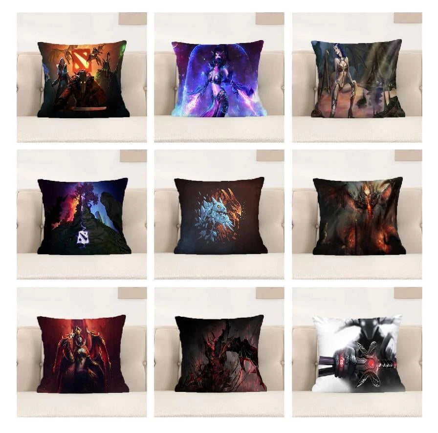 Dota Pillowcase Pillow Covers Decorative Cushions Pillows Sofa Cases Hugs Home