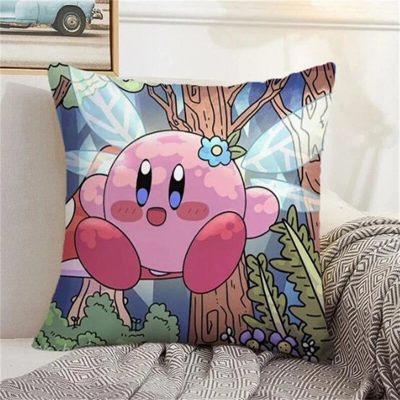 Pillow Covers Short Plush Sofa K-Kirbies Home Decoration for Living Room Cushion