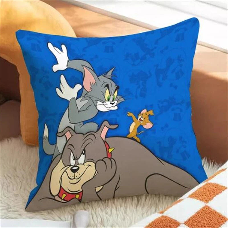 Tom Fall Pillow Cover Pillowcases for Home Decor Cushion Covers Sofa Anime