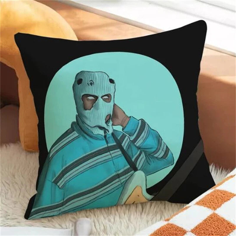 Spirit Car Decoration Pillowcase Fall Pillow Cover for Pillow Cushion Cover Sofa