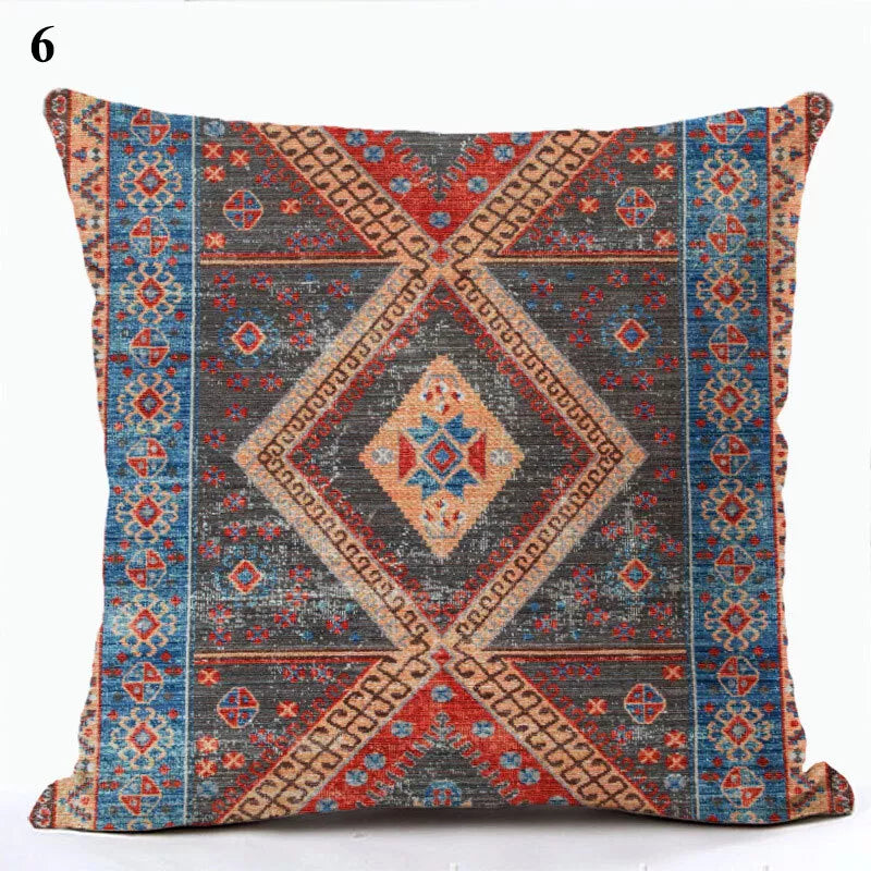 Sofa Bed Printed Pillowcase Ethnic Cushion Cover Throw Pillow Case Home Decor