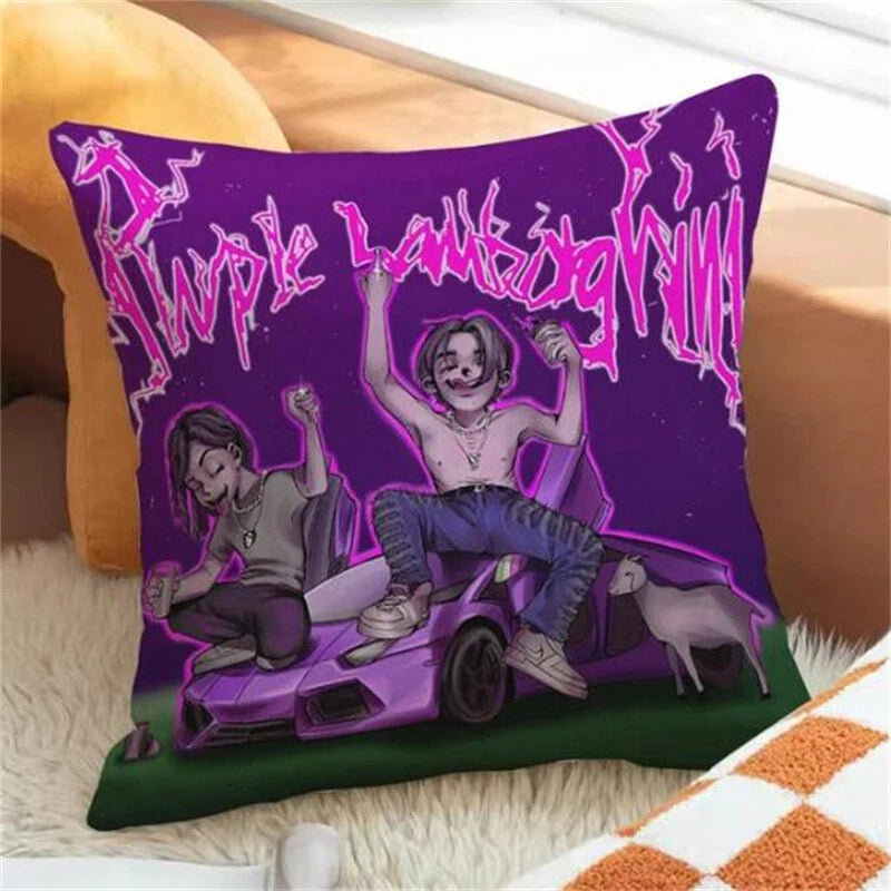 Band Throw Pillow Covers for Bed Cushion Cover Decor Pillowcases Sofa Cushions