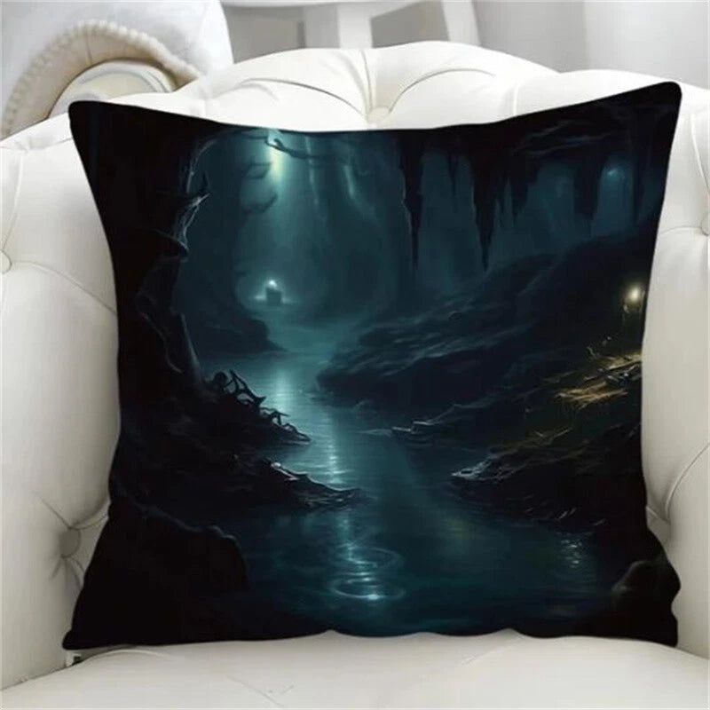 Pillowcase the Underground Cushion Cover Decor Pillowcases for Short Plush Sofa