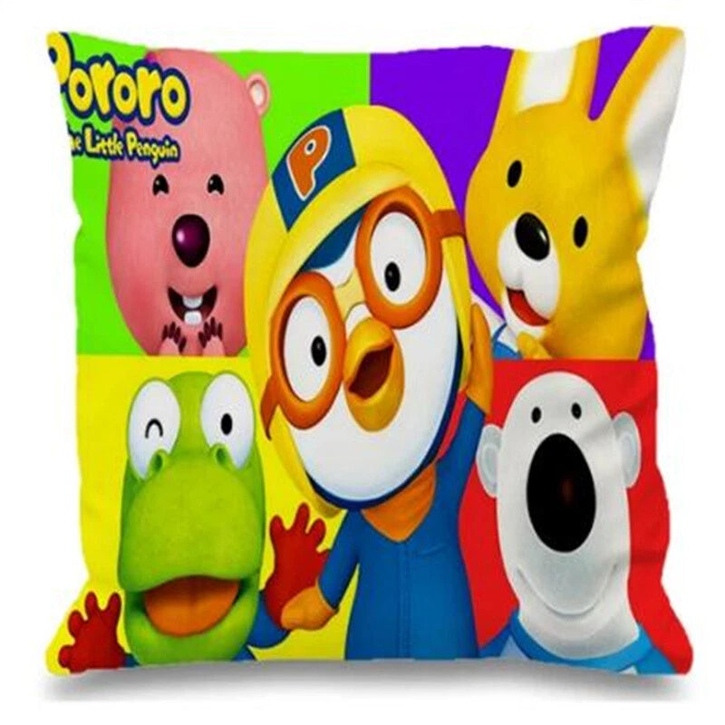 P-pororo Modern Home Products Decorative for Sofa Cushion Cover Pillowcase
