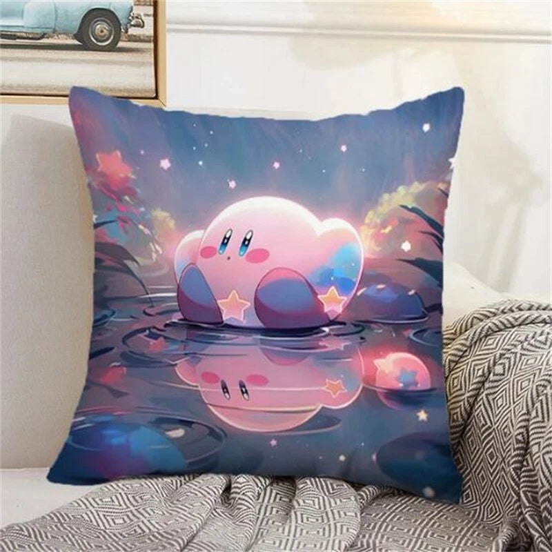 Pillow Covers Short Plush Sofa K-Kirbies Home Decoration for Living Room Cushion