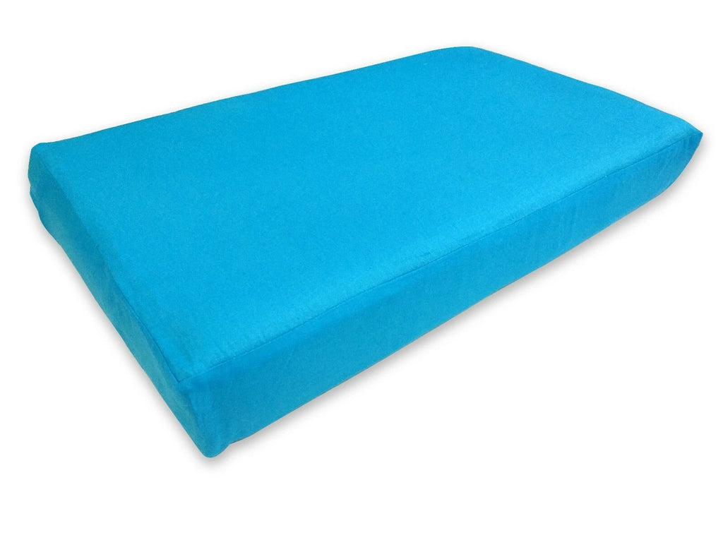 Box Square Shape Cover*100% Pure Cotton bed Soft Fine Cushion Case Custom Size