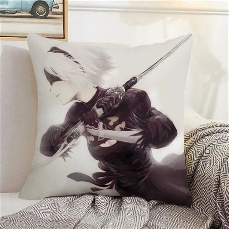 Nier Automata illow Cover Pilow Cases for Cushions Covers Home Sofa Decorative