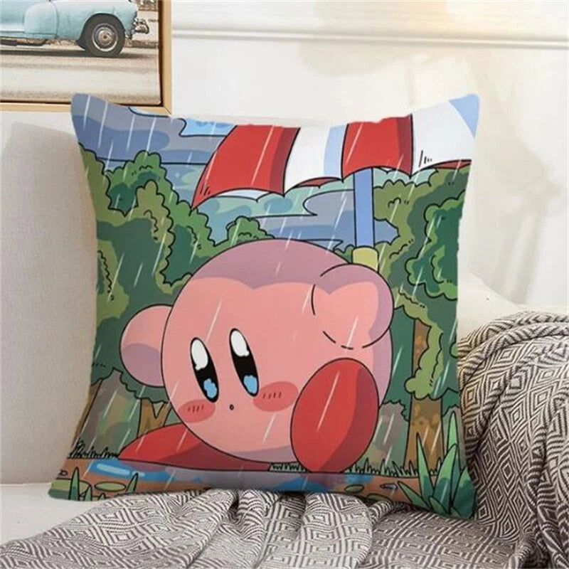 Pillow Covers Short Plush Sofa K-Kirbies Home Decoration for Living Room Cushion