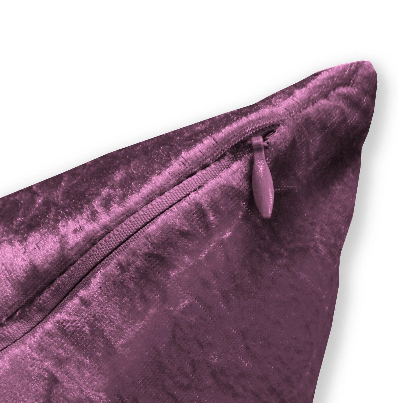Mv07 Purple Crush Velvet Sofa Seat Patio Bench Box Cushion Bolster Cover/Runner
