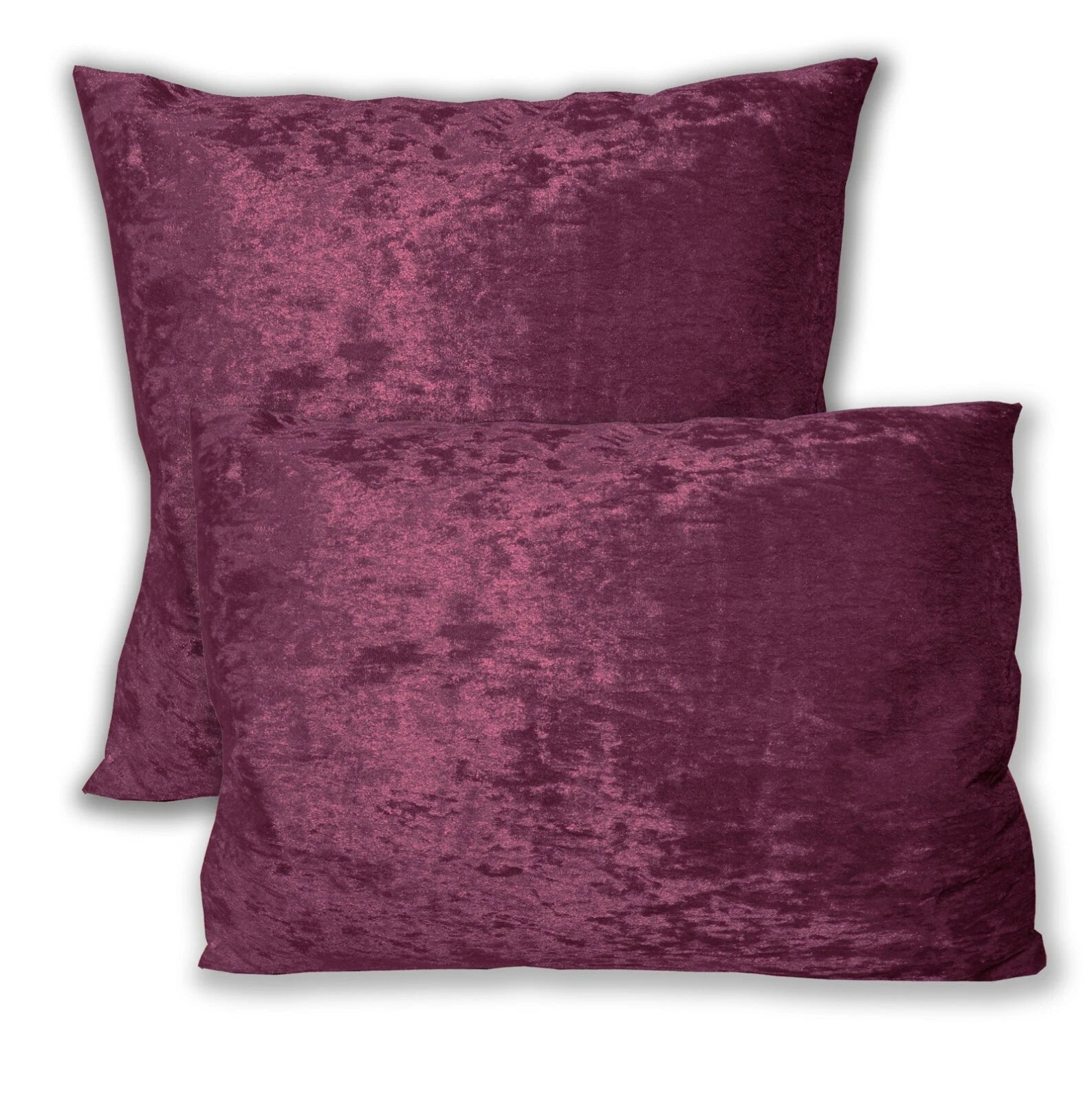 Mv13 Red-purple Crush Velvet Sofa Seat Patio Bench Cushion Bolster Cover/Runner