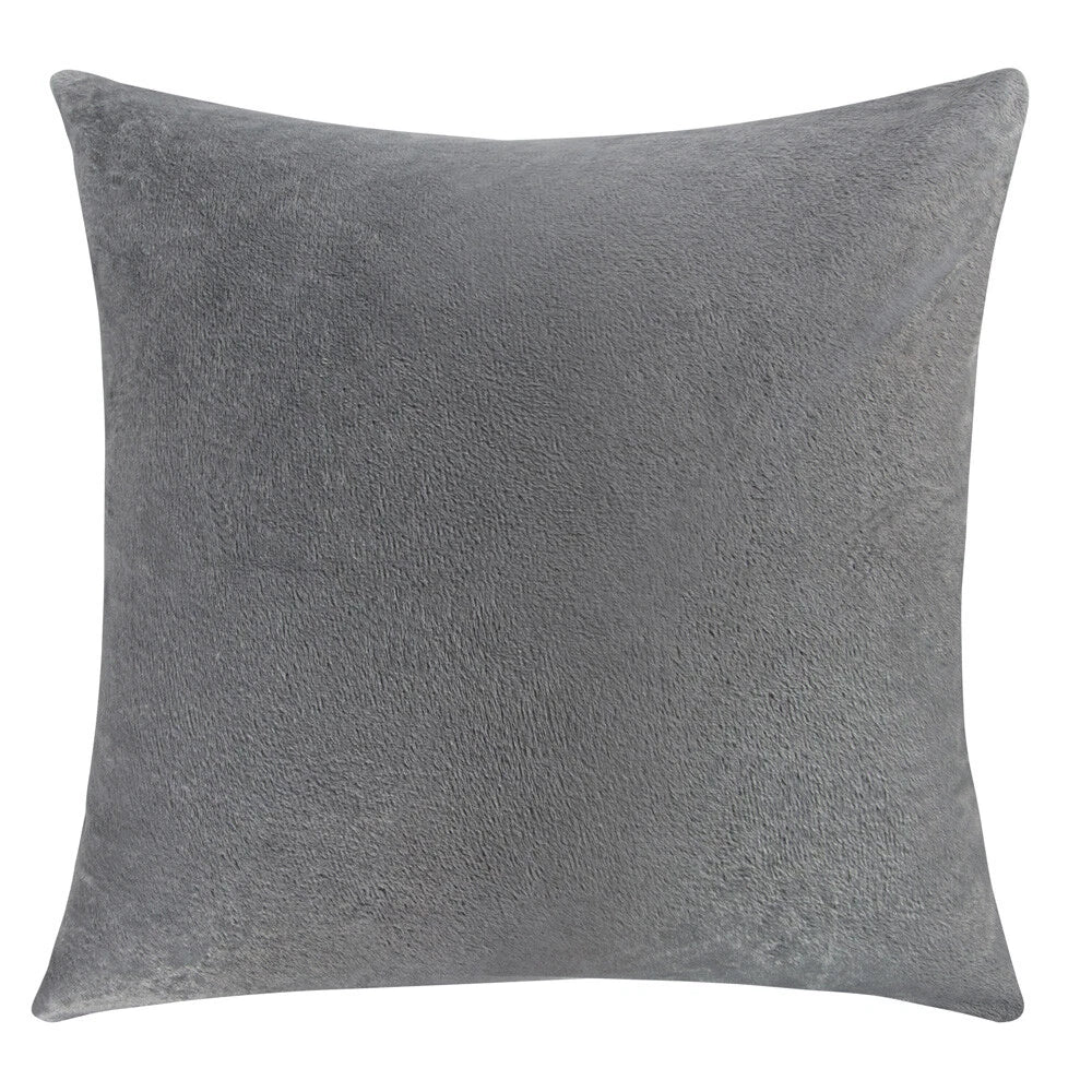 Velvet Euro Pillow Cover Sofa Couch Bed Square Cushione Cover Nice Rich Colors