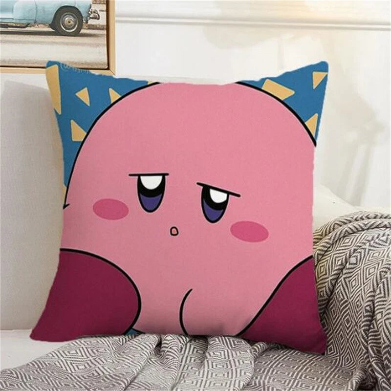 Pillow Covers Short Plush Sofa K-Kirbies Home Decoration for Living Room Cushion
