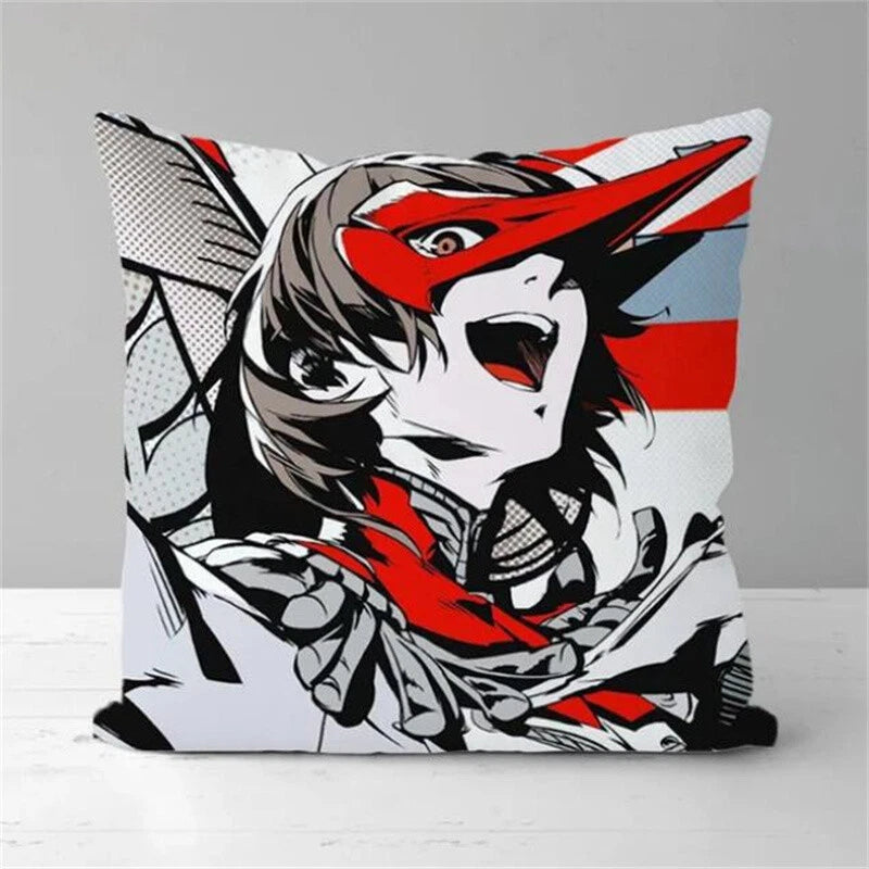 Anime Persona 5 Pillowcase Cushion Cover Sofa Decorative Cartoon Pillow Case