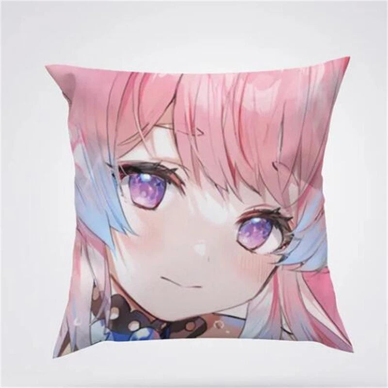 Anime Honkai Star Rail Pillowcase Print Cushion Cover Sofa Home Decor