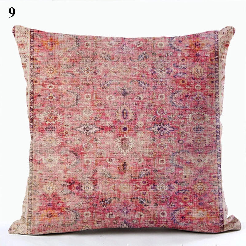 Sofa Bed Printed Pillowcase Ethnic Cushion Cover Throw Pillow Case Home Decor
