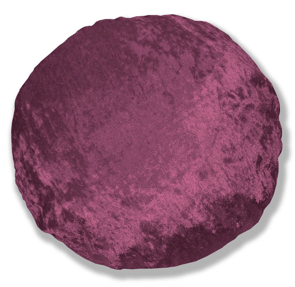 Mv13 Red-purple Crush Velvet Sofa Seat Patio Bench Cushion Bolster Cover/Runner